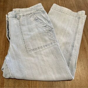 Chicos Platinum Light Blue Jeans